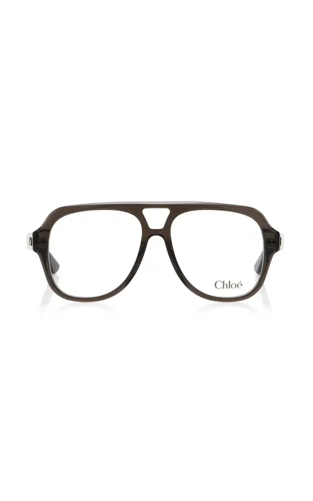Chloé Salomé Aviator-Frame Acetate Glasses