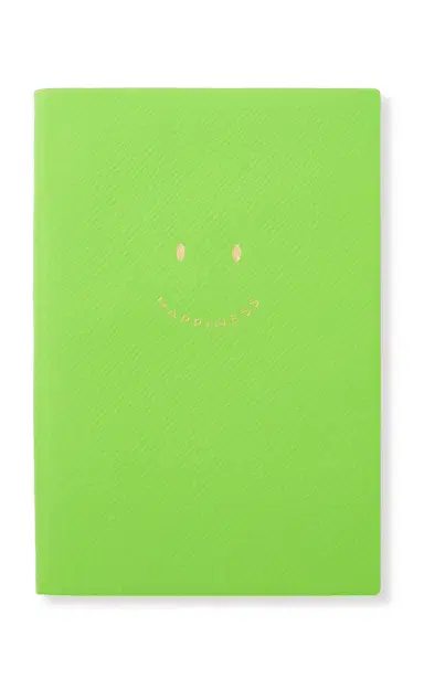 Smythson Chelsea Leather Happiness Notebook | Thumbnail 1