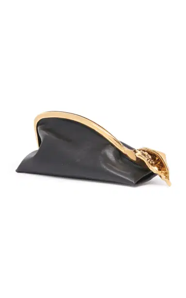 Chloé Eden Treasures Gold-Accent Leather Clutch | Thumbnail 3 Chloé Eden Treasures Gold-Accent Leather Clutch | Thumbnail 3