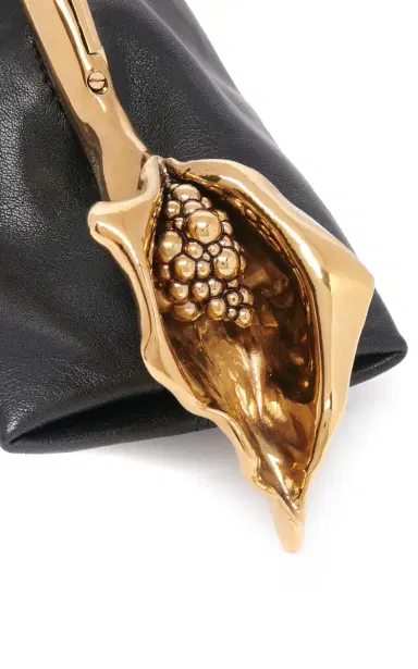 Chloé Eden Treasures Gold-Accent Leather Clutch | Thumbnail 4 Chloé Eden Treasures Gold-Accent Leather Clutch | Thumbnail 4