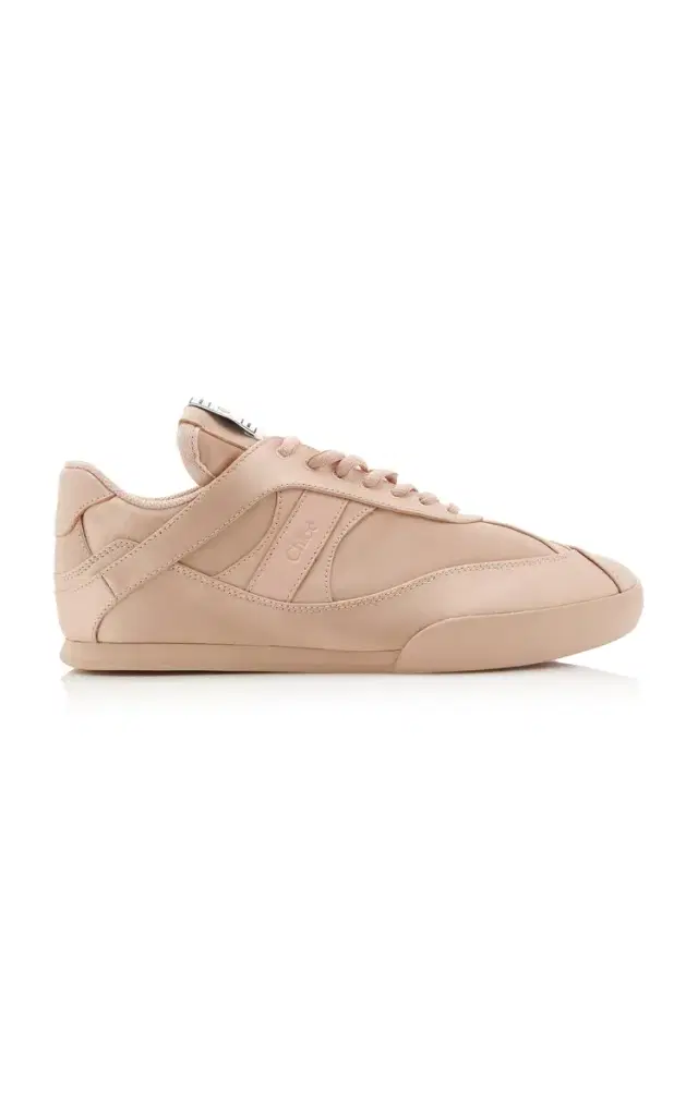 Chloé Kick Satin Sneakers