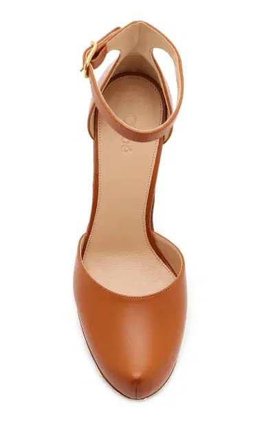 Chloé Lola Studded Leather Platform Sandals | Thumbnail 3