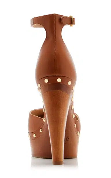 Chloé Lola Studded Leather Platform Sandals | Thumbnail 5