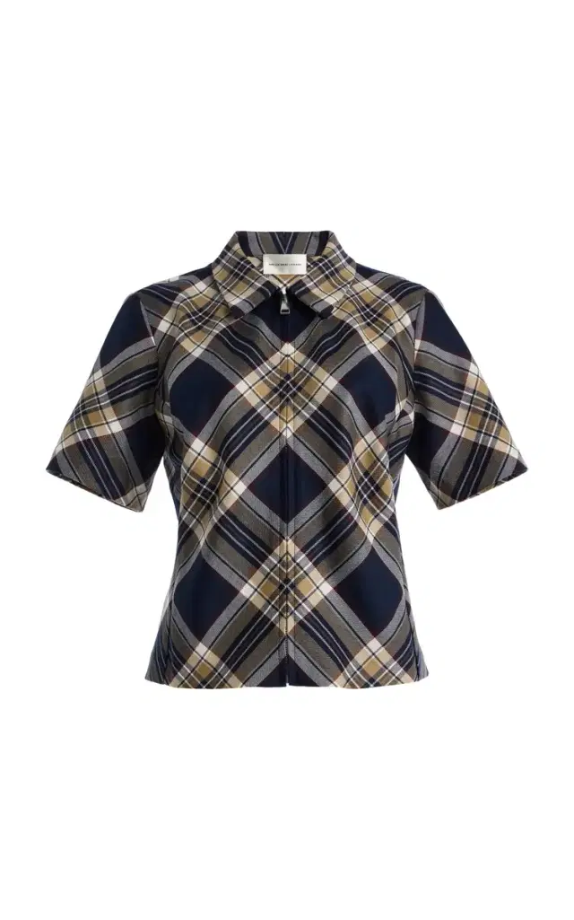 FRAME x Amelia Gray The Checkmate Top