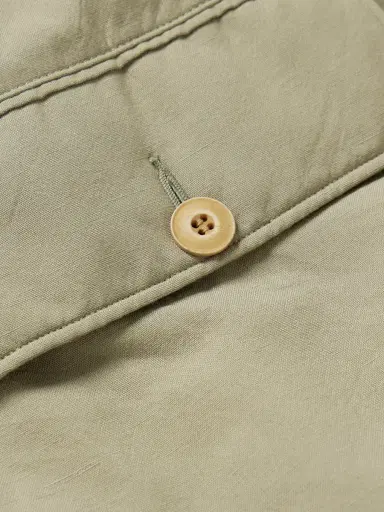 Visvim Winslow Padded Wool and Linen-Blend Down Coat - Men | Thumbnail 5
