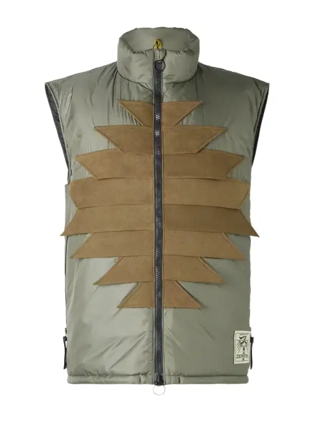 KAPITAL Zepher Suede-Trimmed Shell Gilet - Men