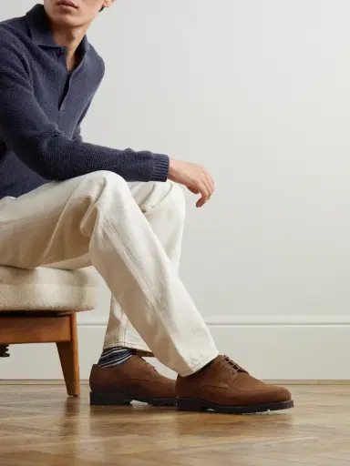 Majordome M32 Split-Toe Suede Derby Shoes - Men | Thumbnail 2