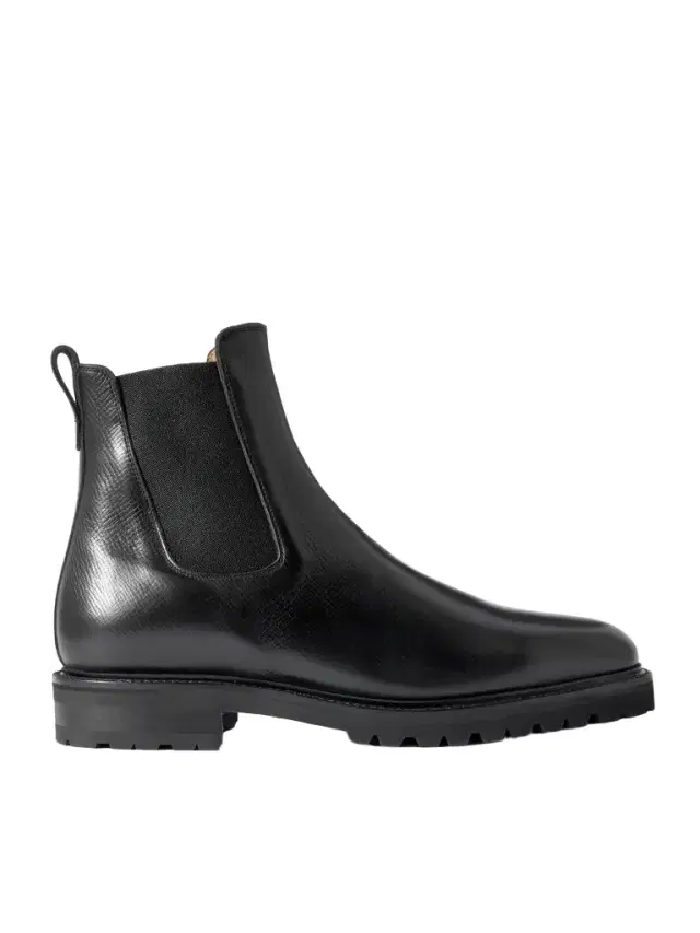 M11 Cross-Grain Leather Chelsea Boots - Men