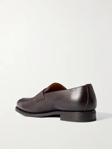 Majordome M08 Cross-Grain Leather Penny Loafers - Men | Thumbnail 4