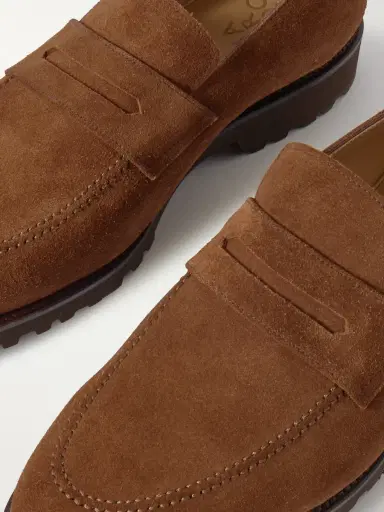 Majordome M08 Suede Penny Loafers - Men | Thumbnail 5 Majordome M08 Suede Penny Loafers - Men | Thumbnail 5