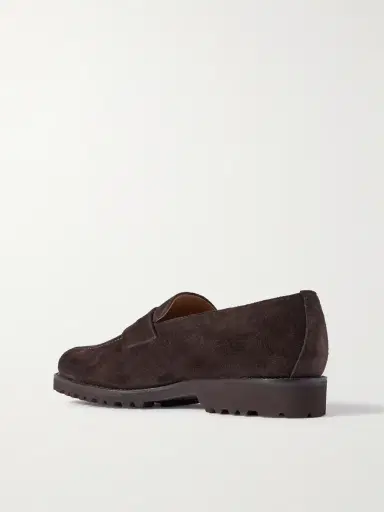 Majordome M08 Suede Penny Loafers - Men | Thumbnail 4 Majordome M08 Suede Penny Loafers - Men | Thumbnail 4