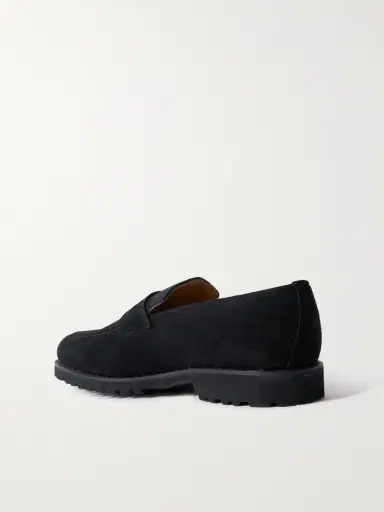 Majordome M08 Suede Penny Loafers - Men | Thumbnail 4 Majordome M08 Suede Penny Loafers - Men | Thumbnail 4