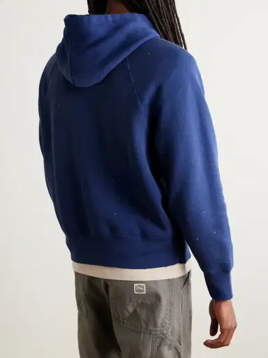 Polo Ralph Lauren Printed Cotton-Blend Jersey Hoodie - Men | Thumbnail 3 Polo Ralph Lauren Printed Cotton-Blend Jersey Hoodie - Men | Thumbnail 3