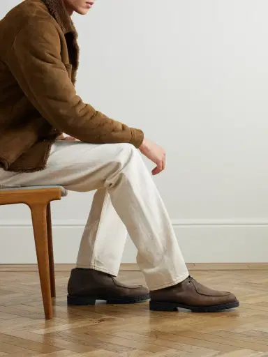 Majordome M69 Waxed-Suede Chukka Boots - Men | Thumbnail 2