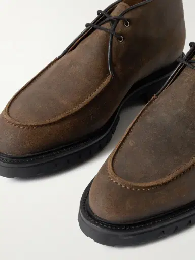 Majordome M69 Waxed-Suede Chukka Boots - Men | Thumbnail 5