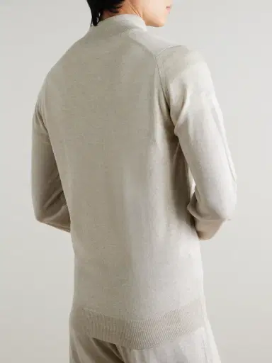 John Smedley Tapton Slim-Fit Merino Wool Half-Zip Sweater - Men | Thumbnail 4 John Smedley Tapton Slim-Fit Merino Wool Half-Zip Sweater - Men | Thumbnail 4