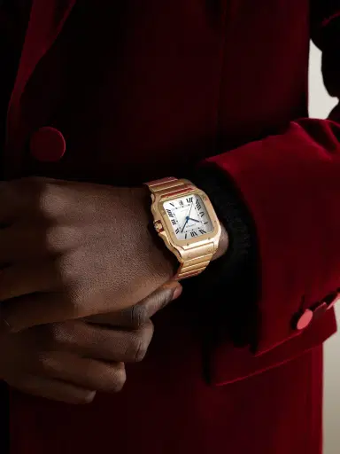 Cartier Santos De Large Automatic 18-Karat Rose Gold Watch, Ref. WGSA0018 - Men | Thumbnail 2 Cartier Santos De Large Automatic 18-Karat Rose Gold Watch, Ref. WGSA0018 - Men | Thumbnail 2