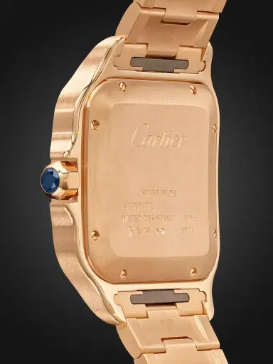 Cartier Santos De Large Automatic 18-Karat Rose Gold Watch, Ref. WGSA0018 - Men | Thumbnail 4 Cartier Santos De Large Automatic 18-Karat Rose Gold Watch, Ref. WGSA0018 - Men | Thumbnail 4
