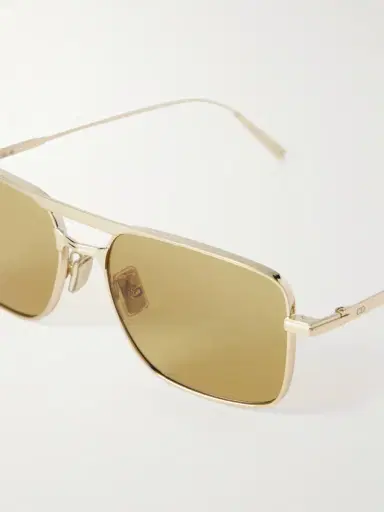 DIOR Eyewear DiorBlackSuitS17U D-Frame Gold-Tone Sunglasses - Men | Thumbnail 3 DIOR Eyewear DiorBlackSuitS17U D-Frame Gold-Tone Sunglasses - Men | Thumbnail 3