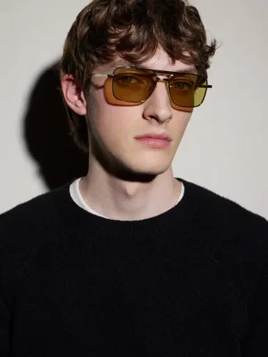 DIOR Eyewear DiorBlackSuitS17U D-Frame Gold-Tone Sunglasses - Men | Thumbnail 5 DIOR Eyewear DiorBlackSuitS17U D-Frame Gold-Tone Sunglasses - Men | Thumbnail 5
