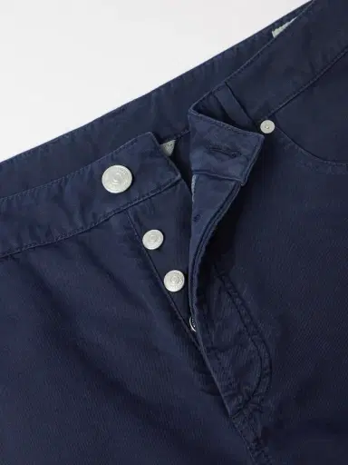 Brunello Cucinelli Logo- Embroidered Straight-Leg Cotton-Twill Trousers - Men | Thumbnail 5 Brunello Cucinelli Logo- Embroidered Straight-Leg Cotton-Twill Trousers - Men | Thumbnail 5