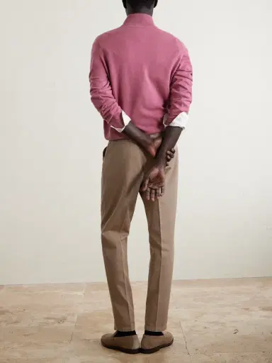 Brunello Cucinelli Cashmere Half-Zip Sweater - Men | Thumbnail 3 Brunello Cucinelli Cashmere Half-Zip Sweater - Men | Thumbnail 3