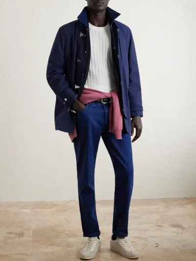 Brunello Cucinelli Ribbed Cotton Sweater - Men | Thumbnail 2 Brunello Cucinelli Ribbed Cotton Sweater - Men | Thumbnail 2