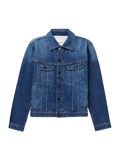 Givenchy Denim Trucker Jacket - Men | Thumbnail 1 Givenchy Denim Trucker Jacket - Men | Thumbnail 1