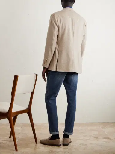 Brunello Cucinelli Iconic Slim-Fit Stretch Jeans - Men | Thumbnail 4