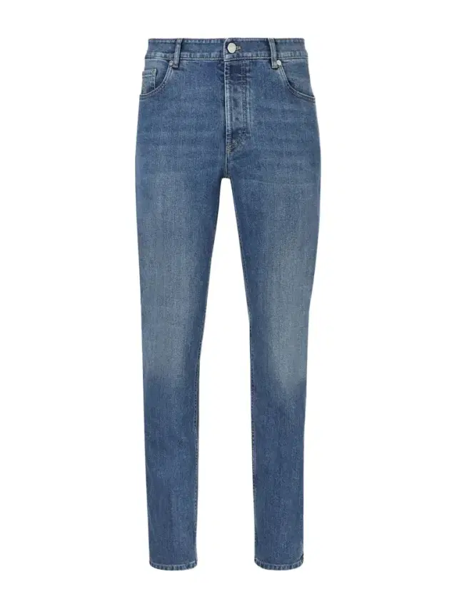 Brunello Cucinelli Slim-Fit Straight-Leg Logo-Embroidered Jeans - Men