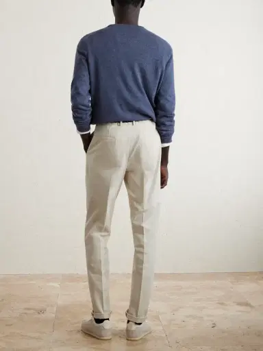 Brunello Cucinelli Slim-Fit Cashmere Sweater - Men | Thumbnail 3 Brunello Cucinelli Slim-Fit Cashmere Sweater - Men | Thumbnail 3