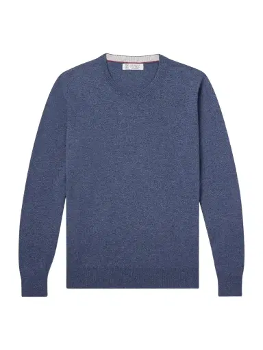 Brunello Cucinelli Slim-Fit Cashmere Sweater - Men | Thumbnail 1 Brunello Cucinelli Slim-Fit Cashmere Sweater - Men | Thumbnail 1