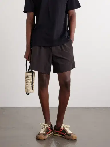 Loewe Ballet Runner 2.0 Logo-Appliquéd Shell, Suede and Leather Sneakers - Men | Thumbnail 2 Loewe Ballet Runner 2.0 Logo-Appliquéd Shell, Suede and Leather Sneakers - Men | Thumbnail 2