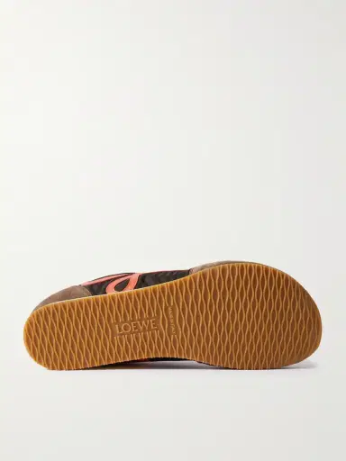 Loewe Ballet Runner 2.0 Logo-Appliquéd Shell, Suede and Leather Sneakers - Men | Thumbnail 3 Loewe Ballet Runner 2.0 Logo-Appliquéd Shell, Suede and Leather Sneakers - Men | Thumbnail 3