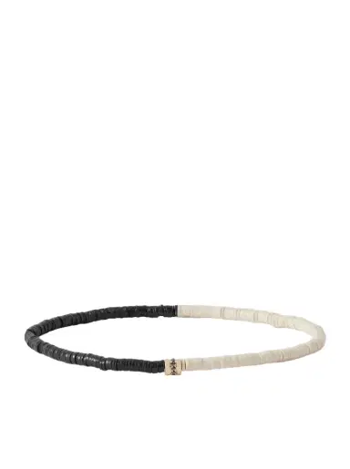 LUIS MORAIS 14-Karat Gold, Diamond and Stone Beaded Bracelet - Men | Thumbnail 1
