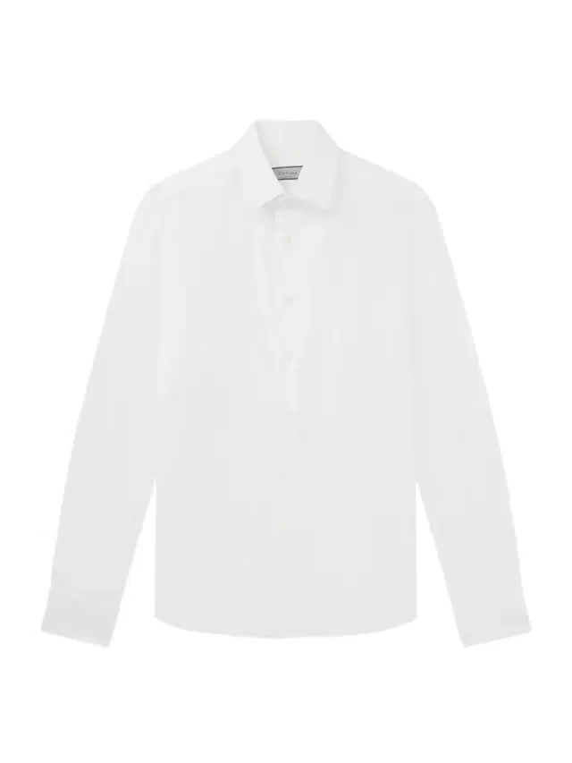 Essential Cutaway-Collar Cotton-Poplin Shirt - Men
