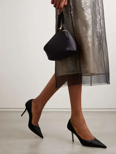 Jimmy Choo Love 85 Satin Pumps | Thumbnail 2 Jimmy Choo Love 85 Satin Pumps | Thumbnail 2