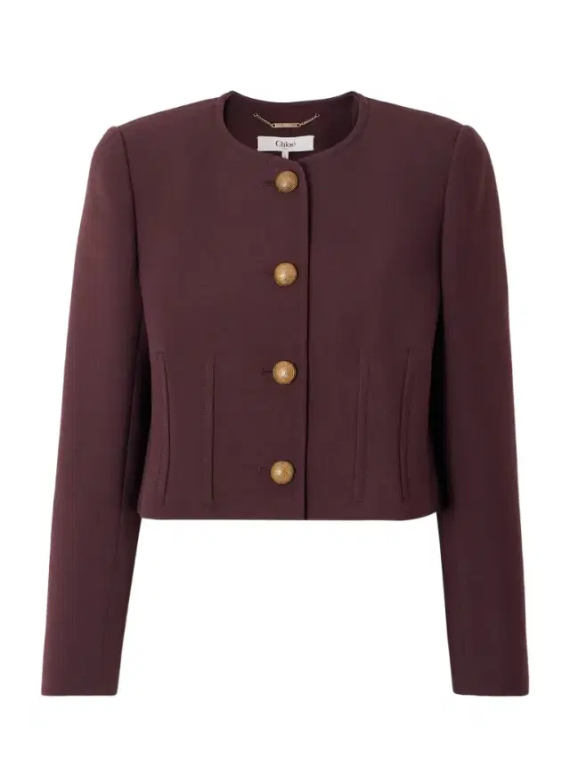 Wool-crepe Jacket