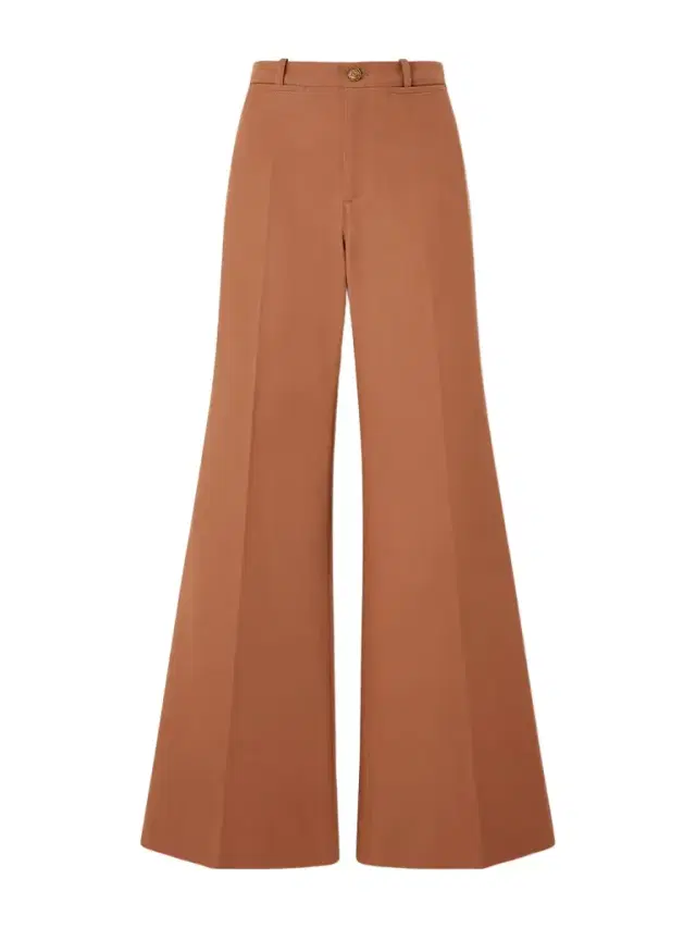 Organic Cotton Wide-leg Pants