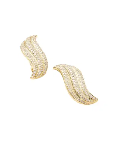 Anita Ko Celeste 18-karat Gold Diamond Earrings | Thumbnail 1