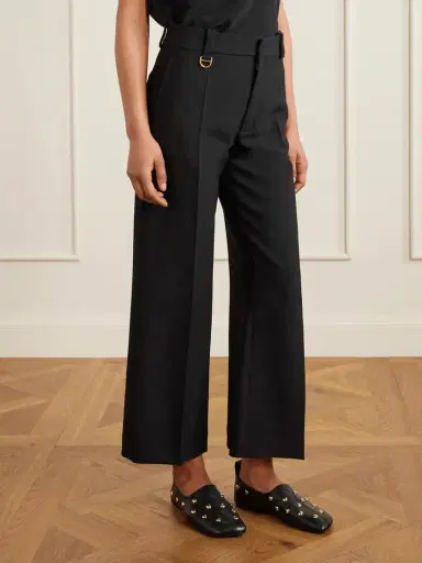 Chloé Wool-crepe Straight-leg Pants | Thumbnail 3 Chloé Wool-crepe Straight-leg Pants | Thumbnail 3