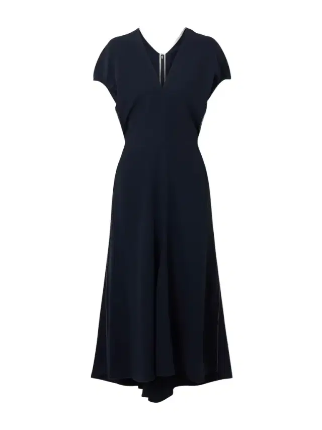 Crepe Midi Dress