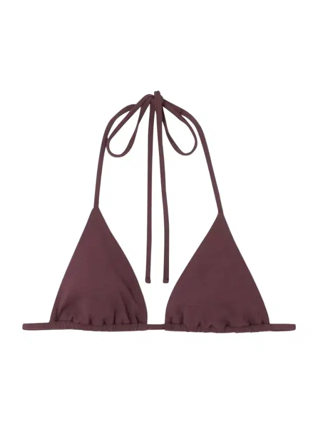 The String Recycled Triangle Bikini Top