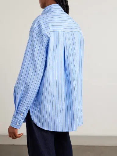 Matteau Striped Organic Cotton-poplin Shirt | Thumbnail 3