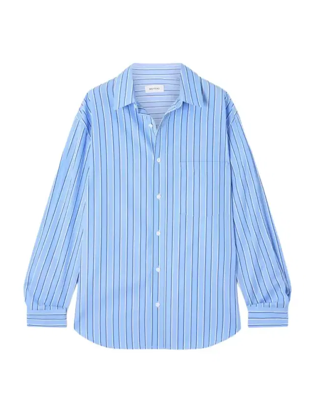 Striped Organic Cotton-poplin Shirt
