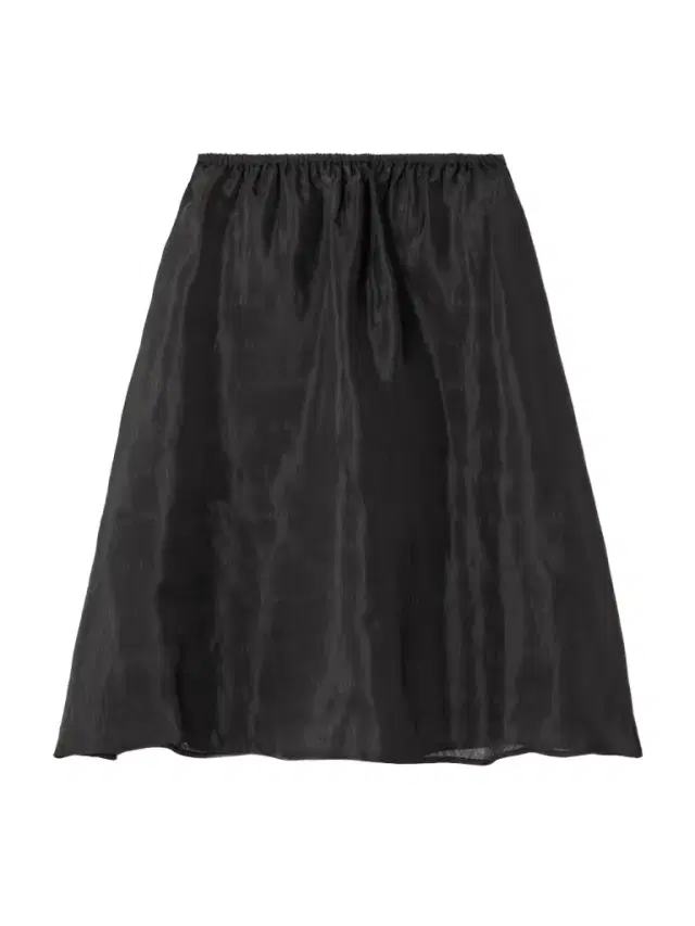 Silk And Linen-blend Midi Skirt