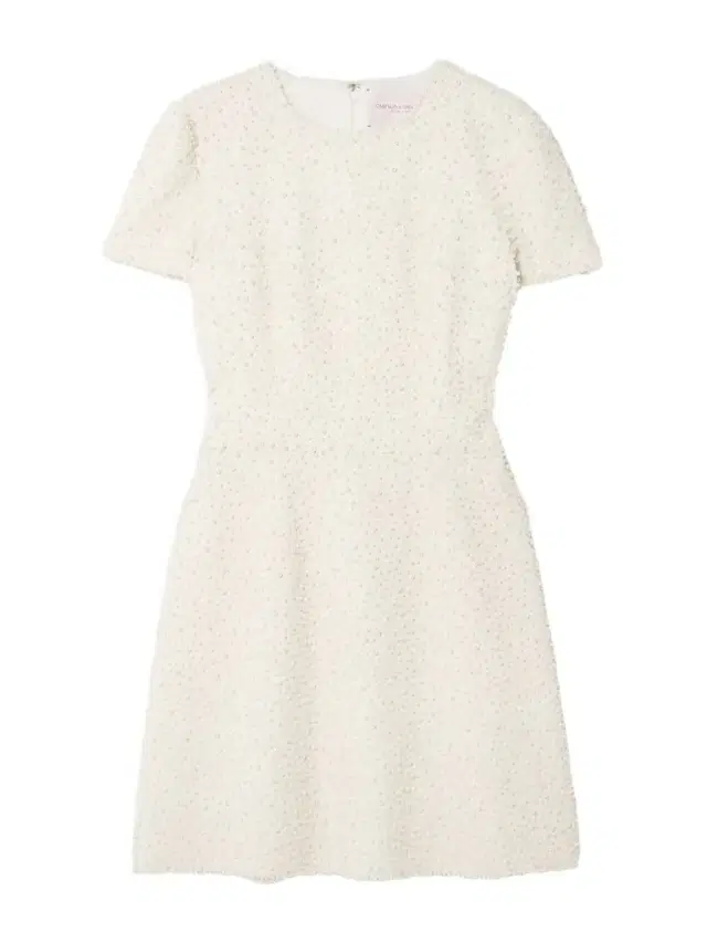 Embellished Wool-blend Crepe Mini Dress