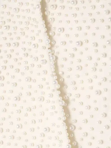 Carolina Herrera Pearl-like Embellished Wool-blend Crepe Jacket | Thumbnail 5 Carolina Herrera Pearl-like Embellished Wool-blend Crepe Jacket | Thumbnail 5