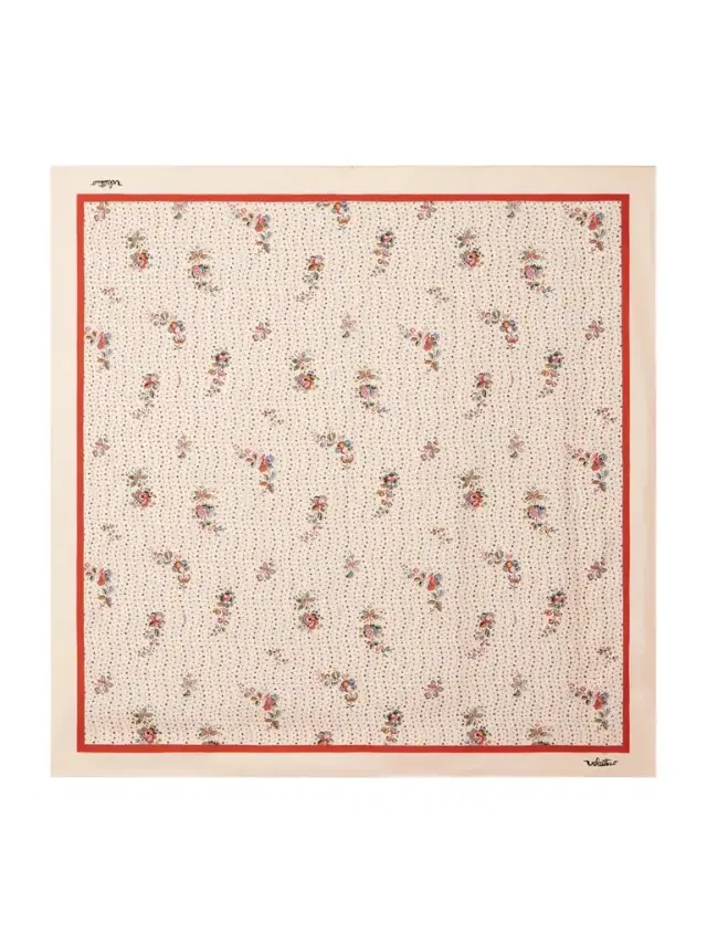 Printed Silk-twill Scarf