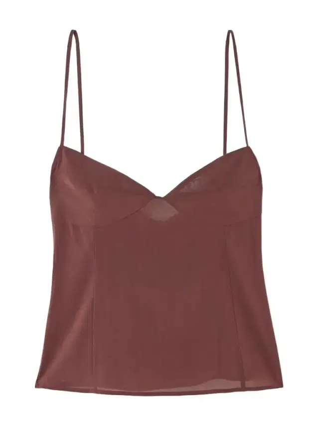 Stretch-silk Organza Camisole